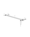 Diagram for 2019 Ram 2500 Track Bar - 68414804AB