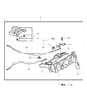 Diagram for 2004 Dodge Stratus Blower Control Switches - MR500538