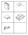 Diagram for 2000 Dodge Stratus Air Bag Control Module - 4602315AB