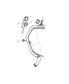 Diagram for Jeep Compass Fuel Filler Neck - 5105255AD