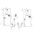 Diagram for 2018 Jeep Wrangler Seat Belt - 6AC46TX7AB