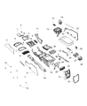 Diagram for Dodge Charger Center Console Base - 68270656AE
