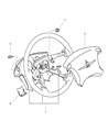 Diagram for Chrysler Sebring Air Bag Control Module - MR601450