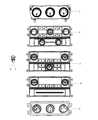 Diagram for Dodge Journey A/C Switch - 55111950AB