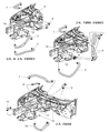 Diagram for 2006 Chrysler Sebring Transmission Oil Cooler Hose - 4596765AD