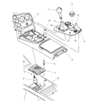 Diagram for 2005 Dodge Viper Shift Knob - SG081B5AA