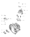 Diagram for Dodge Dart Transmission Mount - 68081553AE