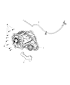 Diagram for 2015 Jeep Grand Cherokee Transfer Case - 5038712AB