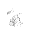 Diagram for 2018 Jeep Compass Starter Motor - 56029786AA