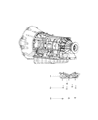 Diagram for 2014 Ram 4500 Transmission Mount - 68090653AA