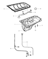 Diagram for 2009 Chrysler Aspen Dipstick - 53021767AM