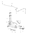 Diagram for Chrysler Windshield Washer Nozzle - 5182327AA