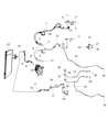 Diagram for Chrysler Town & Country A/C Expansion Valve - 68164490AA