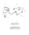 Diagram for 2002 Dodge Ram 2500 Fuel Filler Neck - 52102492AA