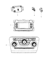 Diagram for 2013 Chrysler 300 A/C Switch - 68148226AA