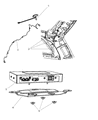 Diagram for 2008 Dodge Durango Antenna - 5064754AA