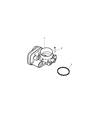 Diagram for Chrysler 300 Throttle Body - 4591844AC