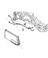 Diagram for 2000 Chrysler Concorde Oil Cooler - 5010360AB