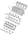 Diagram for 2006 Chrysler 300 Cylinder Head Gasket - 5037592AA