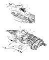 Diagram for Jeep Shift Cable - 52109781AA