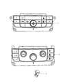 Diagram for 2012 Jeep Grand Cherokee A/C Switch - 68111109AO