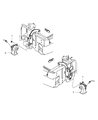 Diagram for Jeep Compass Horn - 4671988AF