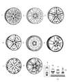Diagram for Chrysler Town & Country Spare Wheel - 5LN63DD5AB
