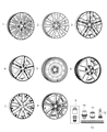 Diagram for 2015 Dodge Grand Caravan Spare Wheel - 5LN63DD5AB