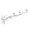 Diagram for Dodge Sprinter 2500 Muffler - 68012005AA