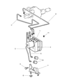 Diagram for Chrysler Crossfire ABS Control Module - 5161125AB