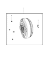 Diagram for 2018 Ram 1500 Torque Converter - R8143186AC