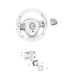 Diagram for Jeep Cherokee Cruise Control Switch - 68146856AB
