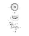 Diagram for 2021 Jeep Compass Spare Wheel - 4726602AA