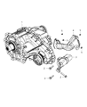 Diagram for 2013 Dodge Durango Transfer Case - 52853664AF