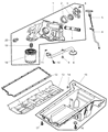 Diagram for 2006 Dodge Ram 1500 Oil Pan - 5037607AB