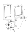 Diagram for 2020 Jeep Gladiator Door Check - 68297668AB