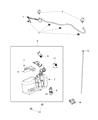 Diagram for 2021 Ram ProMaster 1500 Washer Pump - 68428899AA