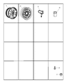 Diagram for 2008 Dodge Dakota Spare Wheel - 1AD90PAKAA