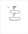 Diagram for 2021 Jeep Wrangler Car Mirror - 68297611AB