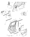 Diagram for 2007 Chrysler Aspen Door Handle - 1EH601VJAA