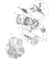 Diagram for 2000 Chrysler 300M Wheel Stud - 6504891AA