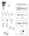 Diagram for Dodge Caliber Door Lock Cylinder - 5139099AA