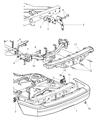 Diagram for Dodge Durango Bumper - 5JE57TZZAE