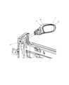 Diagram for 2009 Dodge Charger Car Mirror - 4805980AI