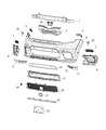 Diagram for 2017 Jeep Grand Cherokee Air Duct - 68299060AA