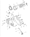 Diagram for 2010 Dodge Dakota Transfer Case - 5086041AA