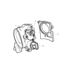 Diagram for 2004 Chrysler Pacifica Throttle Body - 5102322AA