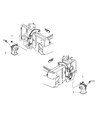 Diagram for Jeep Patriot Horn - 56046742AA