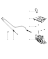 Diagram for 2012 Dodge Durango Shift Knob - 1PT47DX9AB