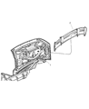 Diagram for 2001 Dodge Neon Spoiler - SX46DX8AD